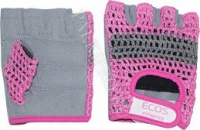 Перчатки для фитнеса, женские,(розово-серые) SB-16 - Интернет-магазин палок для скандинавской ходьбы "PALKIPRO", г. Екатеринбург