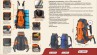 Рюкзак туристический Ecos MONTANA, оранжевый 45 л - Интернет-магазин палок для скандинавской ходьбы "PALKIPRO", г. Екатеринбург